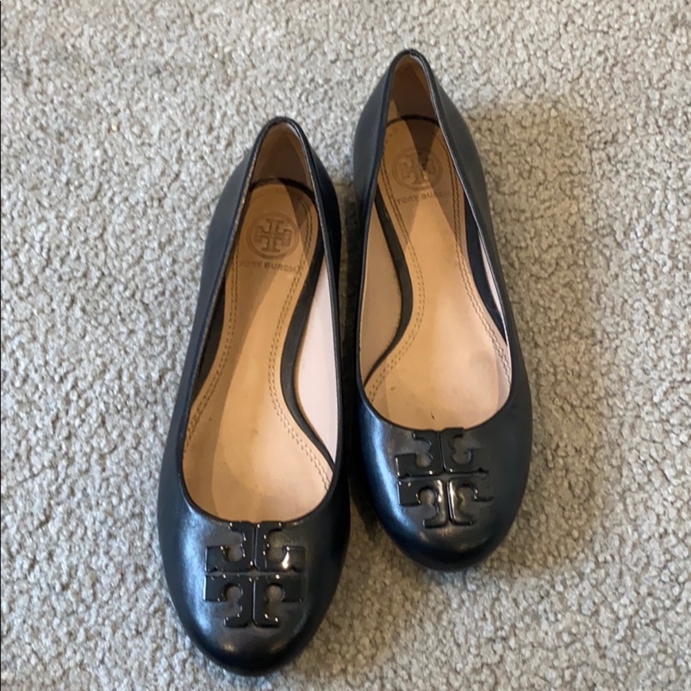 Tory Burch flats, barely worn!